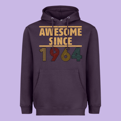 Awesome Since 1964 Heavyweight Hoodie Designed By Bettercallsaul