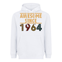 White Awesome Since 1964 Heavyweight Hoodie - Bettercallsaul