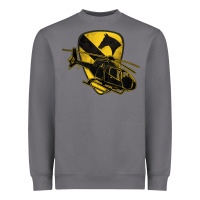 Storm 1st cavalry division chopper helicopter air cav Heavyweight Sweatshirt - Jasminsmagicworld
