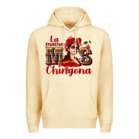 Pina Colada La mama mos Chingona Premium Hoodie - NancyCooperArtShop