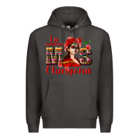 Smoke La mama mos Chingona Premium Hoodie - NancyCooperArtShop