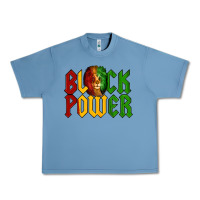 Pebble Blue Juneteenth Lion King Black Power Urban Heavy Tee - LillyAllenDesigns