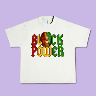 Juneteenth Lion King Black Power Urban Heavy Tee Designed By Lillyallendesigns