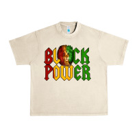Sandshell Juneteenth Lion King Black Power Urban Heavy Tee - LillyAllenDesigns
