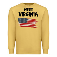 Antique Gold WEST VIRGINIA Premium Sweatshirt - Bettercallsaul