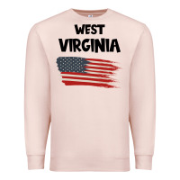 Pale Pink WEST VIRGINIA Premium Sweatshirt - Bettercallsaul