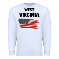 White WEST VIRGINIA Premium Sweatshirt - Bettercallsaul