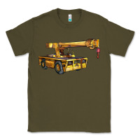 Army Green carry deck crane Classic Tee - LillyAllenDesigns