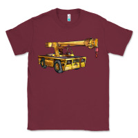 Burgundy carry deck crane Classic Tee - LillyAllenDesigns