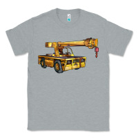 Heather Grey carry deck crane Classic Tee - LillyAllenDesigns