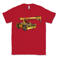 Red carry deck crane Classic Tee - LillyAllenDesigns