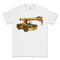 White carry deck crane Classic Tee - LillyAllenDesigns
