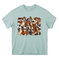 Arona cowhide background Heavy Core Tee - Zillion Design Studio