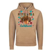 Vintage Coffee life is better with a dachshund Vintage Hoodie - Jasminsmagicworld