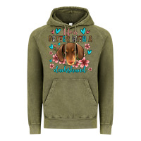 Vintage Olive life is better with a dachshund Vintage Hoodie - Jasminsmagicworld