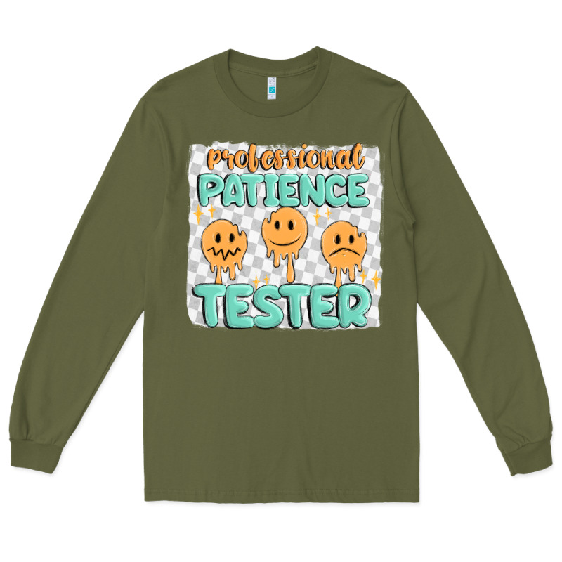 Professional Patience Long Sleeve Tee by MaliasSmallBusiness | Teevron