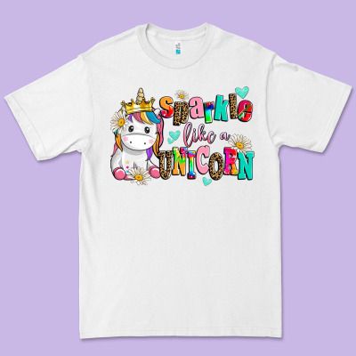 Sparkle Like A Unicorn Premium Tee Designed By Adodesignshop