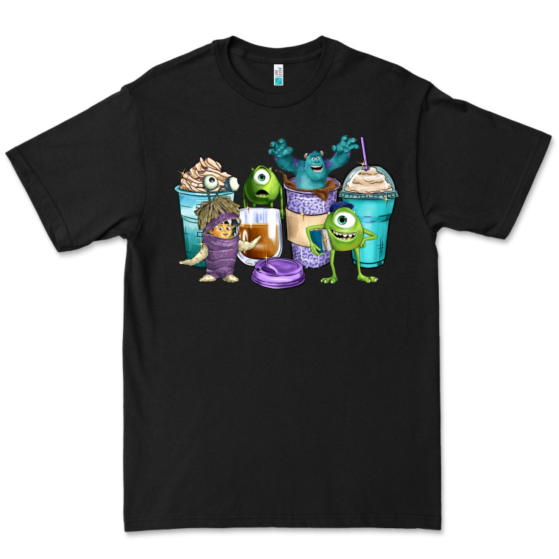 Cartoon Characters Coffee Cups Premium Tee by Zillion Design Studio | Teevron