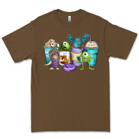 Cacao cartoon characters coffee cups Premium Tee - Zillion Design Studio