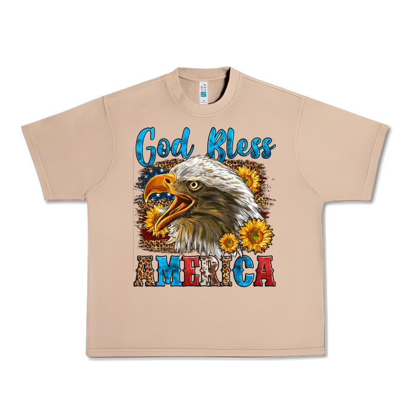 God Bless America Urban Heavy Tee by LillyAllenDesigns | Teevron