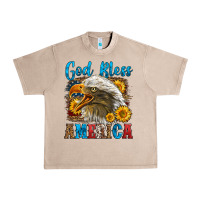 French Oak God Bless America Urban Heavy Tee - LillyAllenDesigns