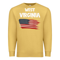 Antique Gold WEST VIRGINIA Premium Sweatshirt - Bettercallsaul