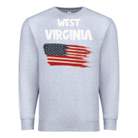 Heather Grey WEST VIRGINIA Premium Sweatshirt - Bettercallsaul