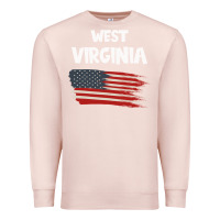 Pale Pink WEST VIRGINIA Premium Sweatshirt - Bettercallsaul