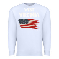 White WEST VIRGINIA Premium Sweatshirt - Bettercallsaul