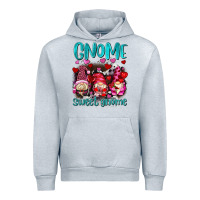 Heather Grey gnome sweet gnomes olivia Urban Hoodie - OliviaCreatesArt