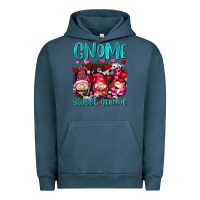 Pigment Midnight Navy gnome sweet gnomes olivia Urban Hoodie - OliviaCreatesArt