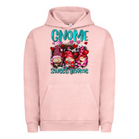 Pigment Salmon gnome sweet gnomes olivia Urban Hoodie - OliviaCreatesArt