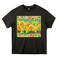 Asphalt fall leaf tumbler Heavy Core Tee - BarkalooDesign