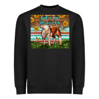 Black Just A Girl Who Loves Pig Heavyweight Sweatshirt - LillyAllenDesigns