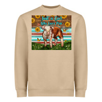 Mushroom Just A Girl Who Loves Pig Heavyweight Sweatshirt - LillyAllenDesigns