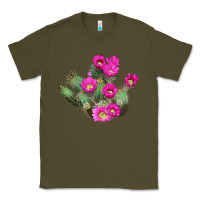 Army Green strawberry hedgehog cactus Classic Tee - LillyAllenDesigns