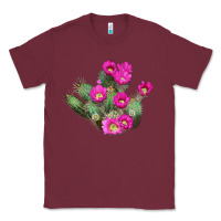 Burgundy strawberry hedgehog cactus Classic Tee - LillyAllenDesigns