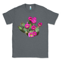 Charcoal Heather strawberry hedgehog cactus Classic Tee - LillyAllenDesigns