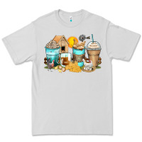 Dove Grey chicken coffee cups Premium Tee - Zillion Design Studio