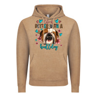 Vintage Coffee life is better with a bulldog Vintage Hoodie - Jasminsmagicworld