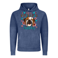 Vintage Denim life is better with a bulldog Vintage Hoodie - Jasminsmagicworld