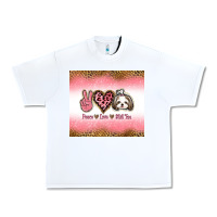 White peace love shih tzu Urban Heavy Tee - Jasminsmagicworld
