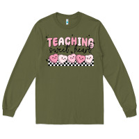 Army Green teaching sweetheart Long Sleeve Tee - MaliasSmallBusiness