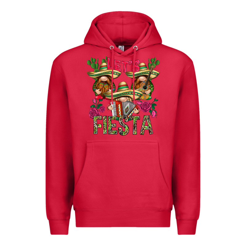 Let's Fiesta With Gnomes Premium Hoodie by NancyCooperArtShop | Teevron