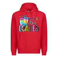 Red let's get loaded Premium Hoodie - JahusDesignShop