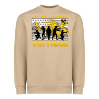 Mushroom 1st air cavalry vietnam veteran Heavyweight Sweatshirt - Jasminsmagicworld