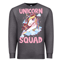 Charcoal Heather Unicorn Squad Premium Sweatshirt - Bettercallsaul