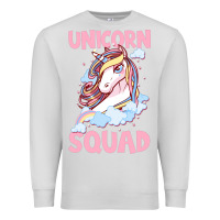 Dove Grey Unicorn Squad Premium Sweatshirt - Bettercallsaul