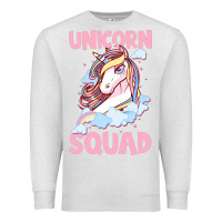 Oatmeal Heather Unicorn Squad Premium Sweatshirt - Bettercallsaul