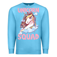 Ocean Blue Unicorn Squad Premium Sweatshirt - Bettercallsaul
